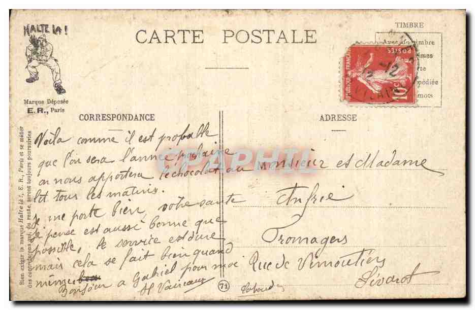 CPA Militaria L armee moderne Le lver — Reverso