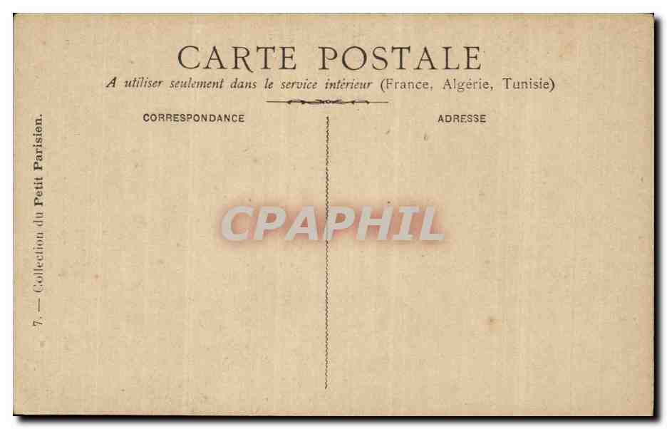 CPA Fantaisie Militaria Le chant patriotique La Marseillaise Marianne  — Rückseite