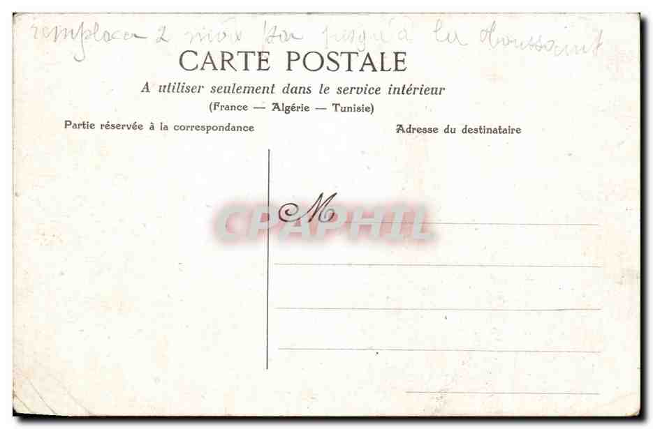 CPA Fantaisie Honneur a nos oiseaux de France Garros (monoplan Antoinette ) — Rückseite