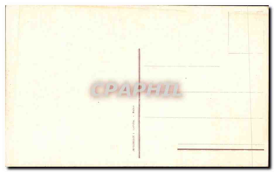 CPA Fantaisie Militaria Le bon cure Duck — Rückseite