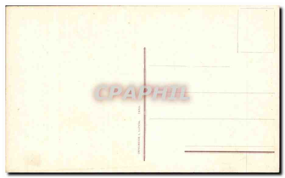 CPA Fantaisie Militaria Femme Reviens victorieux Duck — Rückseite