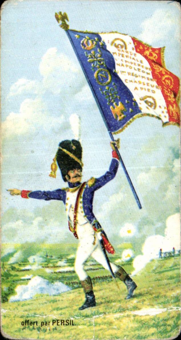 Image Militaria uniforme 1er chasseur a pied de la garde 1813