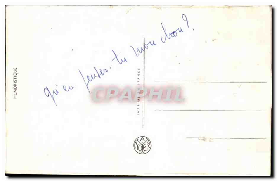 CARTE SYSTEME Militaria RAssemblement  — Verso