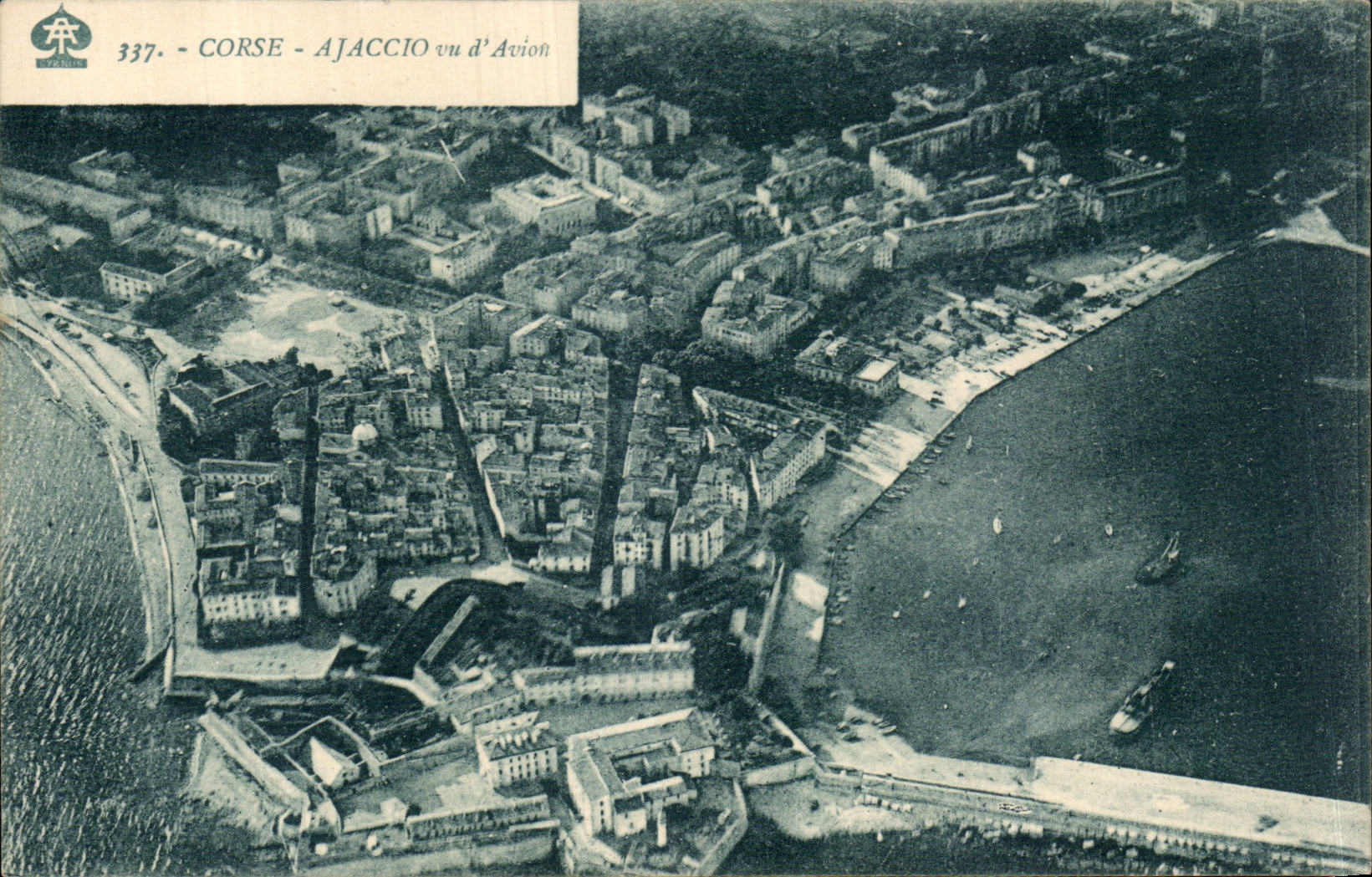 Corse - Corsica - Ajaccio - Le Golfe vu d avion - CPA 