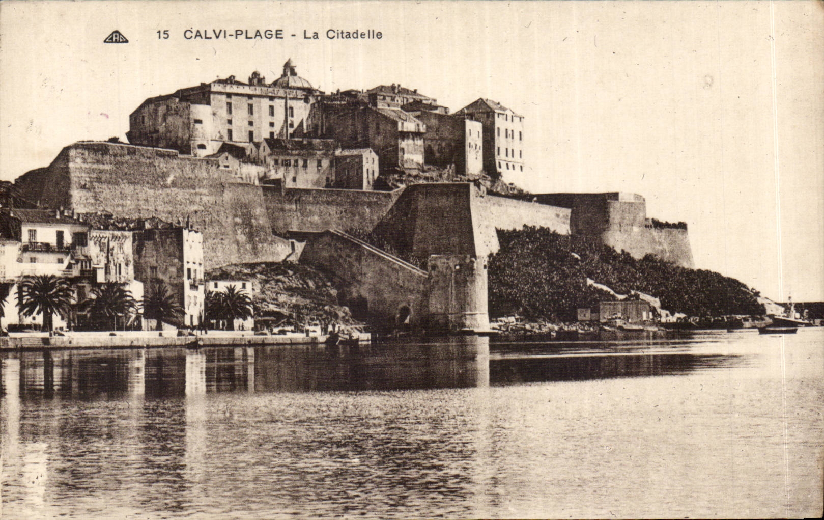 Corse - Corsica - Calvi Plage - La Citadelle - CPA 