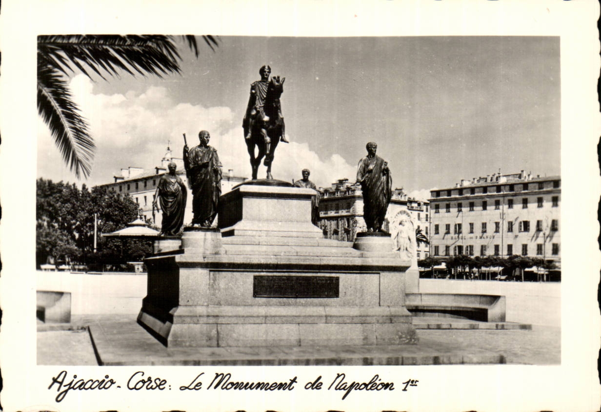Ajaccio - Corse : Le Monument de Napoléon 1er