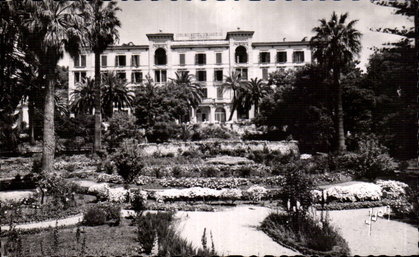 Ajaccio (Corse) — Les Jardins du Grand Hôtel et Continental — Editions d'Art Martel, Paris