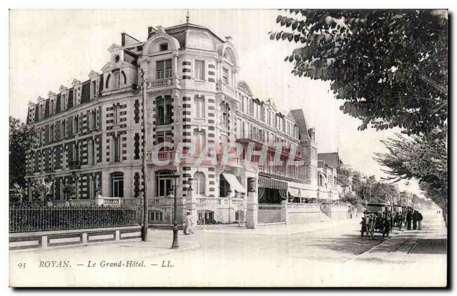 CPA Royan Le grand hotel
