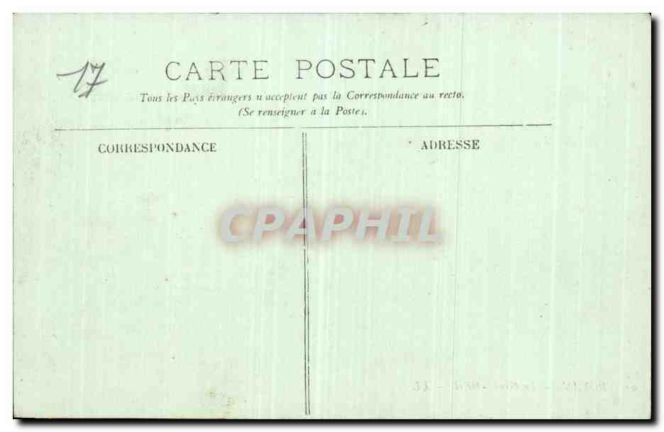 CPA Royan Le grand hotel — Rückseite