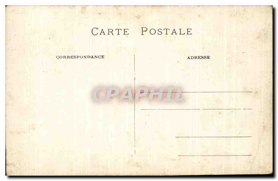 CPA Militaria Le ravageur et ses six marcassins Photo Vulga 12 rue des petites ecuries Paris  — Rückseite