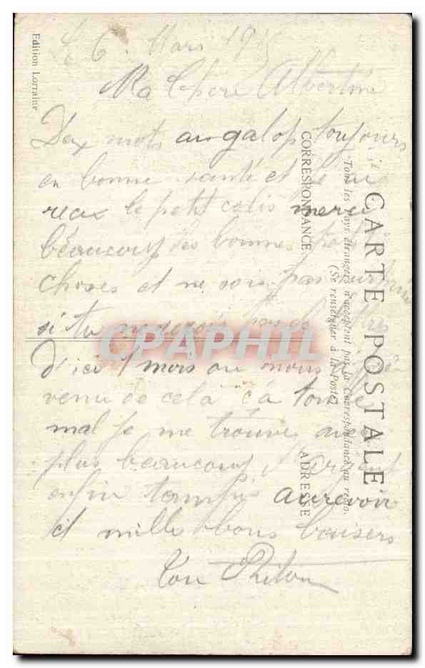 CPA Militaria Le chien sanitaire Croix Rouge Red Cross — Rückseite
