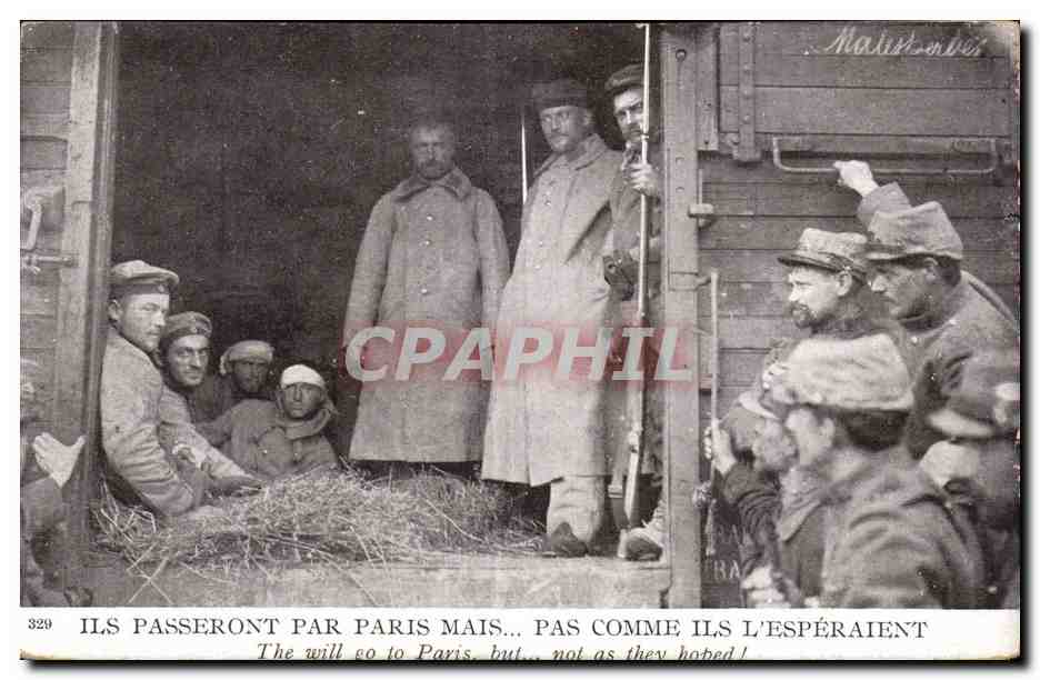 Soldati in treno — Passeranno per Parigi ma... non come speravano — editore Malistebet, n° 329