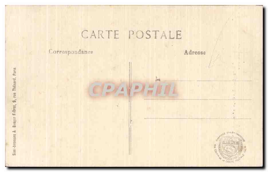 CPA Militaria Campagne de l Aisne 1914 Obus allemands 77 et 210 — Rückseite