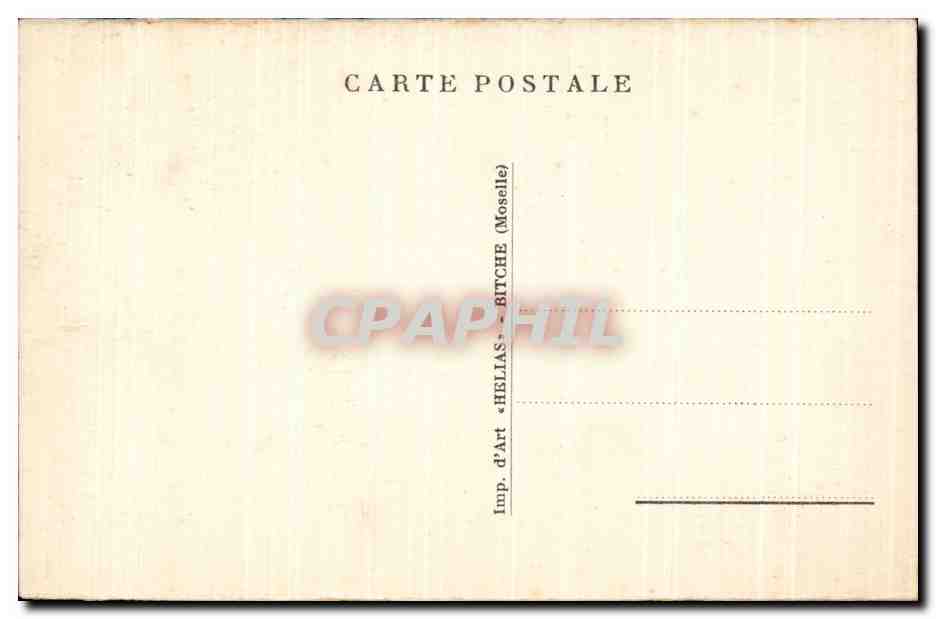 CPA Militaria Infanterie Une revue  — Rückseite