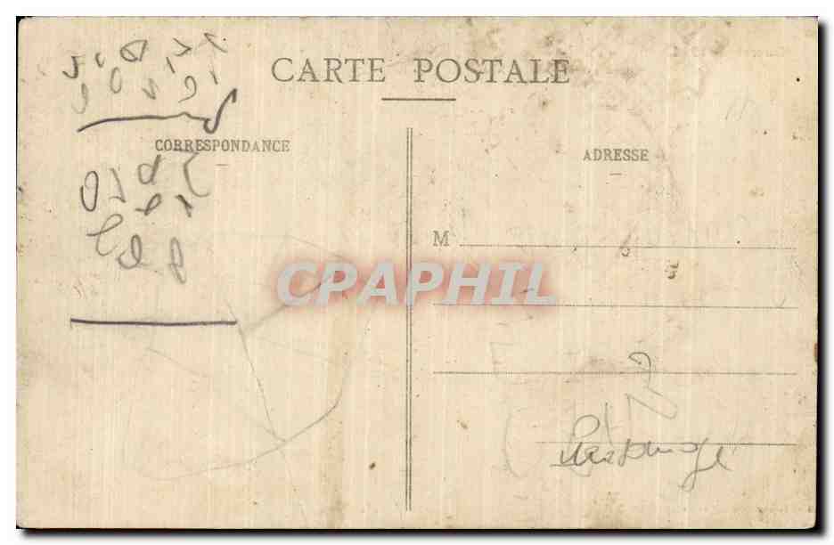CPA Militaria Guerre de 1914 General Joffre — Rückseite