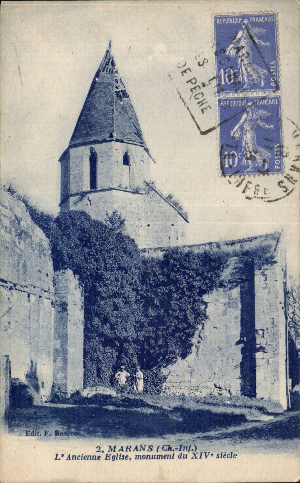 Marans - L Ancienne l Eglise - CPA 