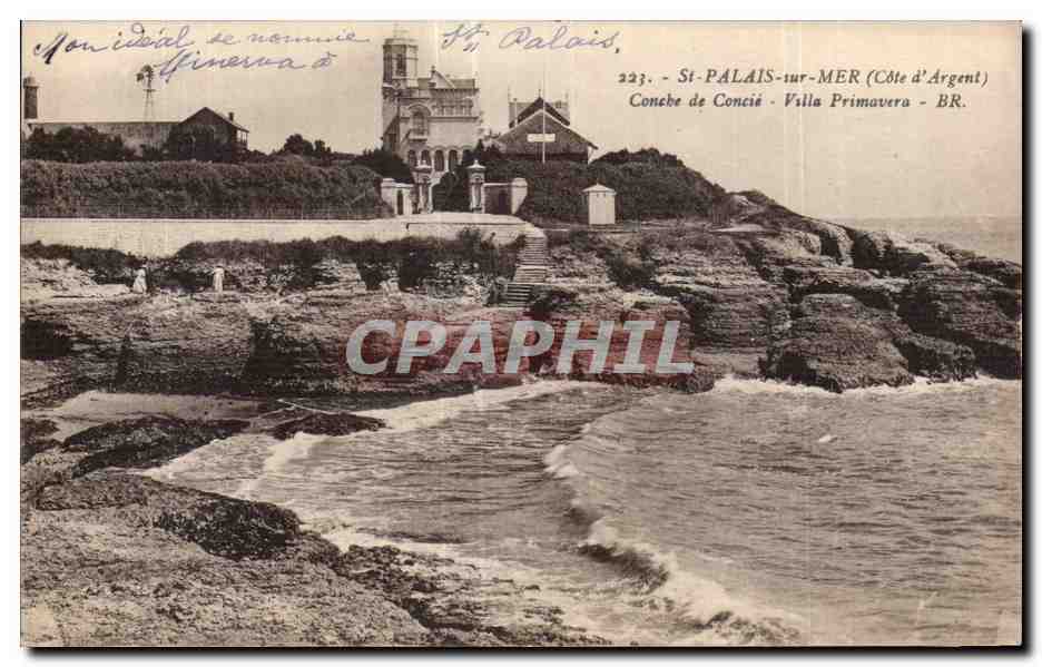 Saint Palais sur Mer - Conche de Concie - Villa Primavera - CPA