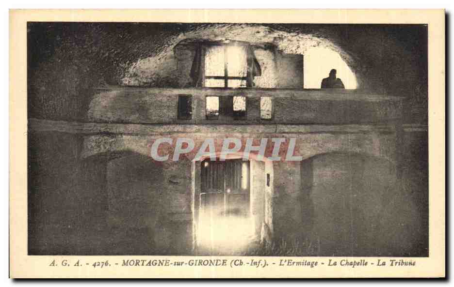 Mortagne-sur-Gironde (Charente-Inférieure) — L'Ermitage, La Chapelle, La Tribune — A.G.A. n°4276