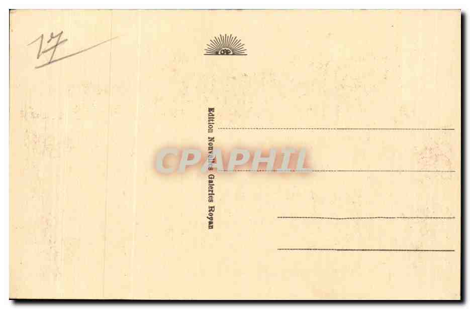 Pontaillac - La Plage - CPA  — Back