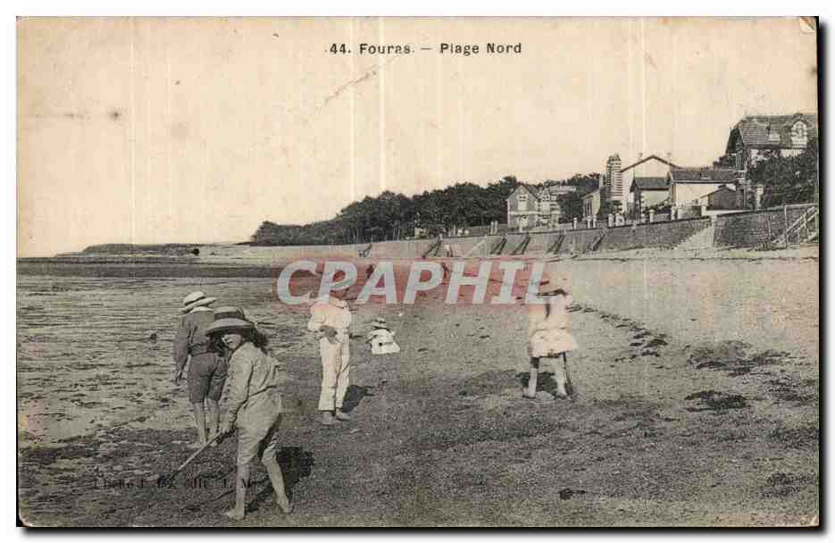 Fouras les Bains - Plage Nord Enfants - CPA