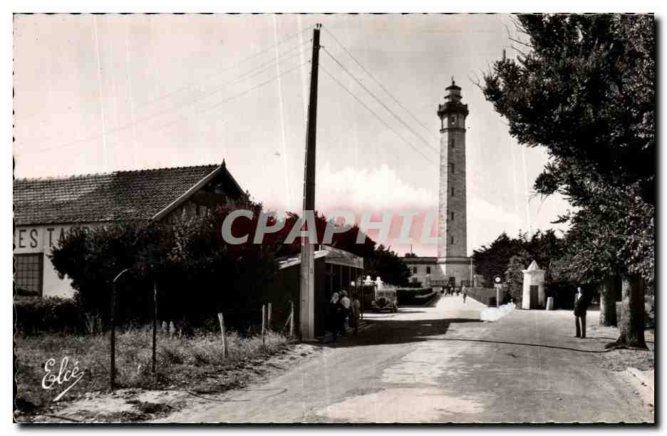Ile de Re - Le Phare des Baleines - lighthouse - CPA