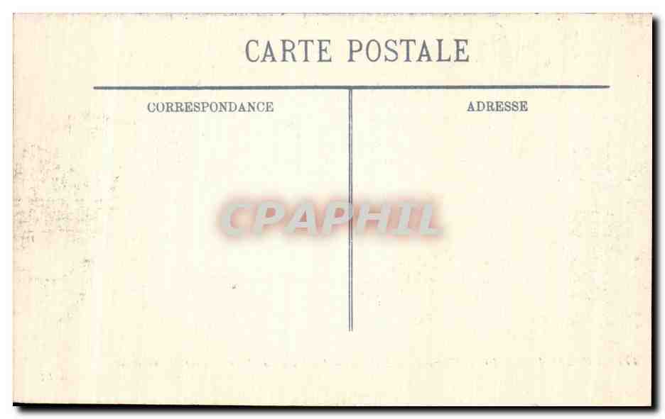 CPA Militaria Guerre 1914 Clermont en Argonne Les ruines du village completement detruit et incendie — Rückseite