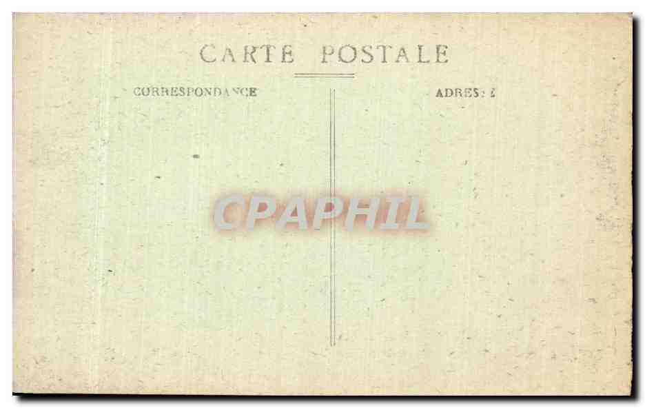 CPA Militaria Reims Maison en ruines demolie par les obus allemands  — Rückseite