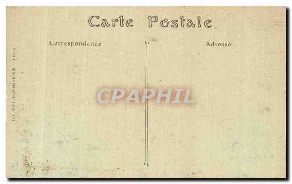 Bataille de la Marne — Chatillon — Ce qui reste d'une importante ferme après le bombardement par les Allemands — Visé Paris N° 309 — Verso