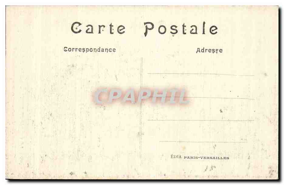 CPA Militaria Guerre 1914 Reims Interieur de la cathedrale  — Rückseite