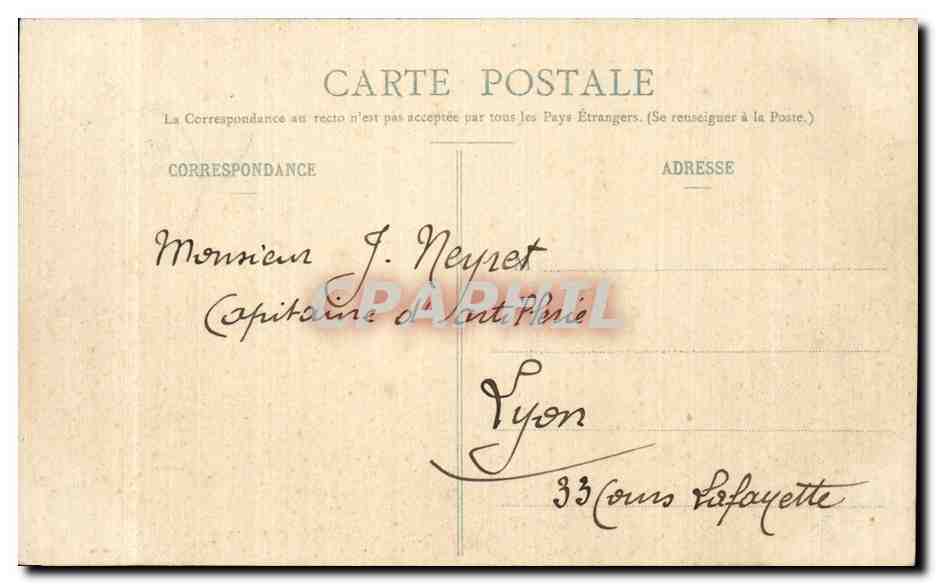 CPA Militaria Au camp de Maillyu Ecoles a feu Prets a tirer CAnons  — Rückseite