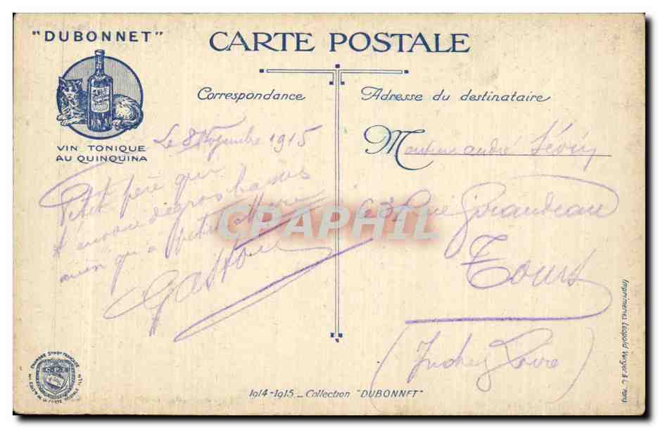 CPA Militaria Infanterie anglaise en action — Rückseite