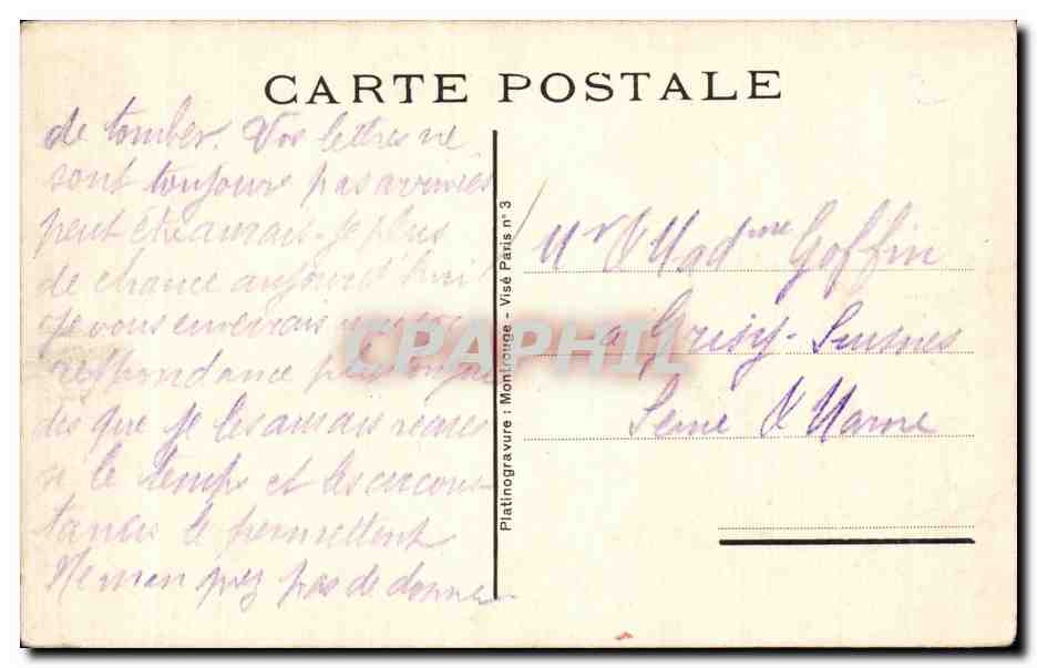 La Guerre Européenne dans les Balkans — Enlèvement des blessés — Platinogravure, n°3 — Rückseite
