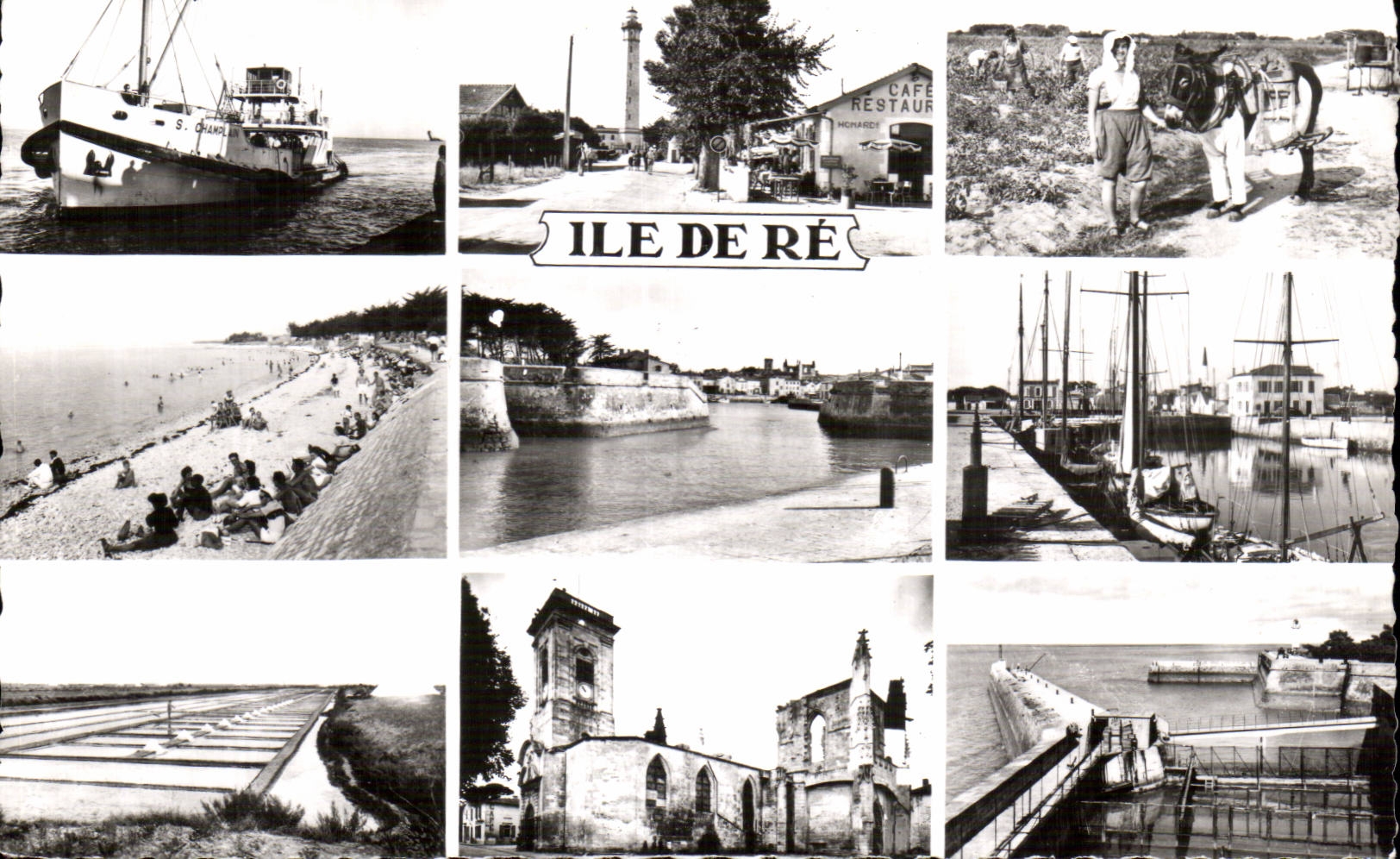 Île de Ré — Vue panoramique — L. Chataigneau & D. Victor-Hugo