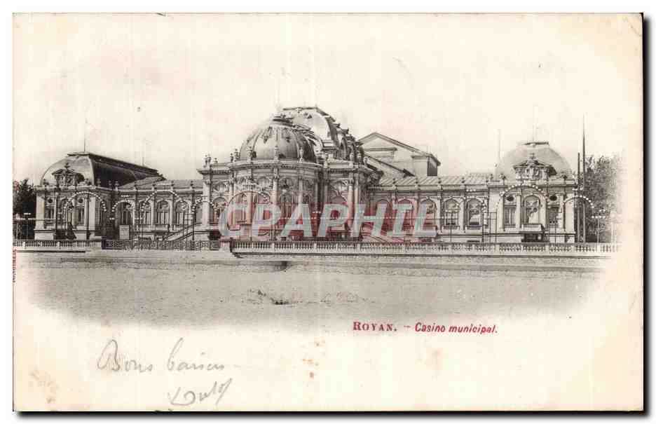 Royan - Le Casino Municipal - CPA