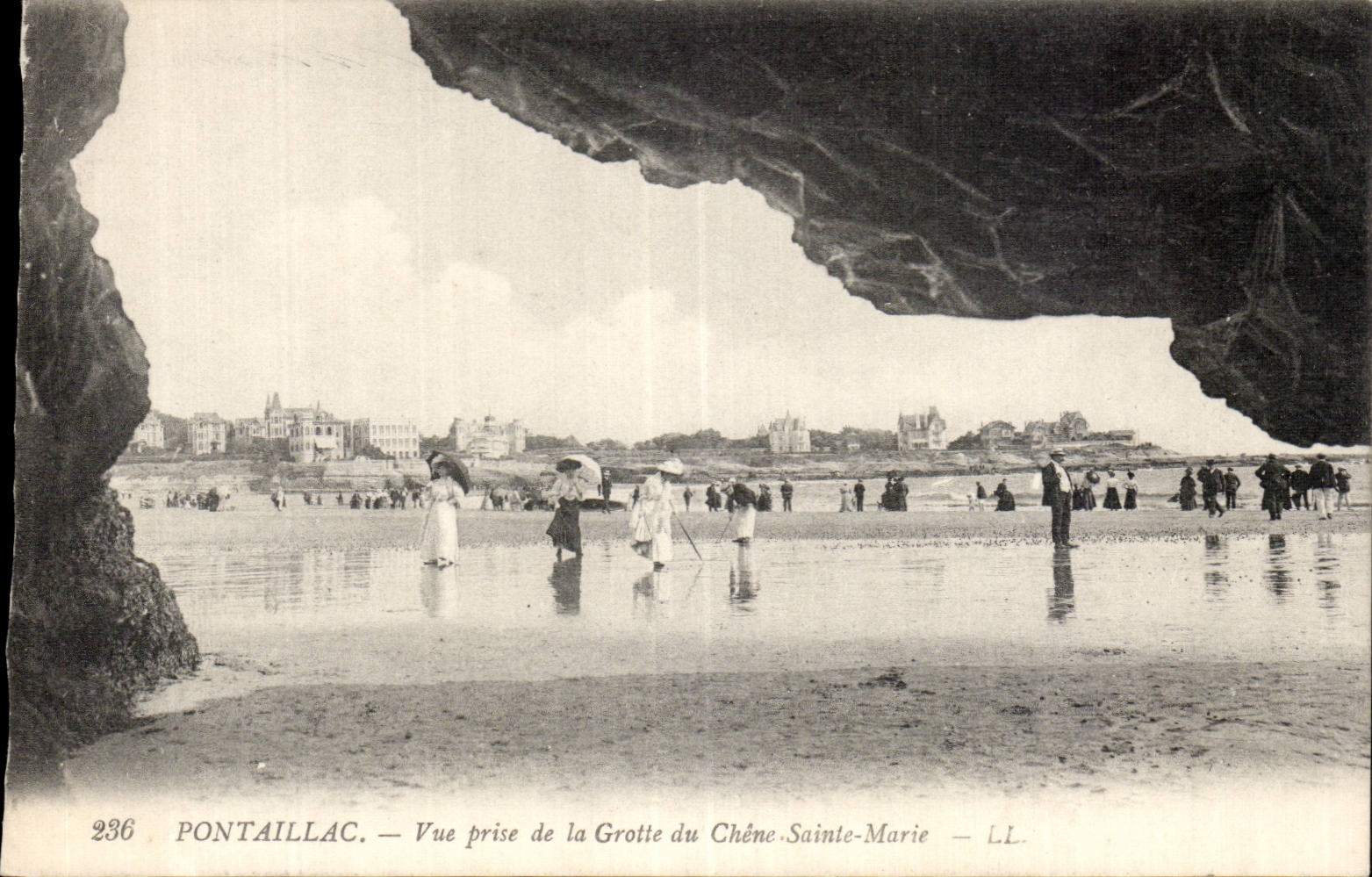 PONTAILLAC — Vue prise de la Grotte du Chêne-Sainte-Marie — LL. n° 236