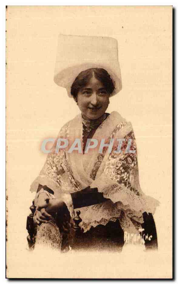Folklore - Costumes - La Rochelle - Vieux Costumes d Aunis et Saintonge - CPA