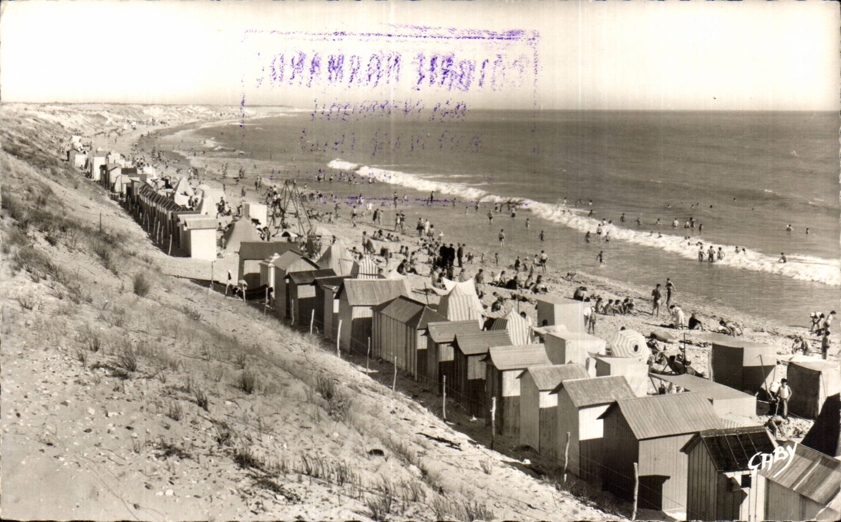 Plage du Bois — Colombie Normande — Éditions GABY