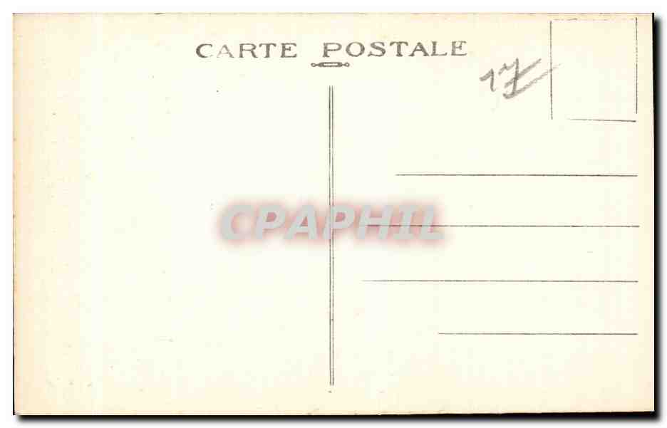 La Rochelle - Porte de la Grosse Horloge — éditeur anonyme, n° de série 14256 — Verso