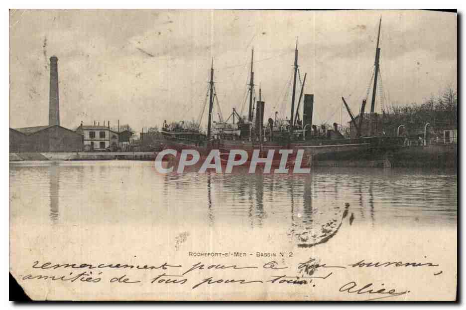 Rochefort sur Mer - Bassin 2 - CPA 