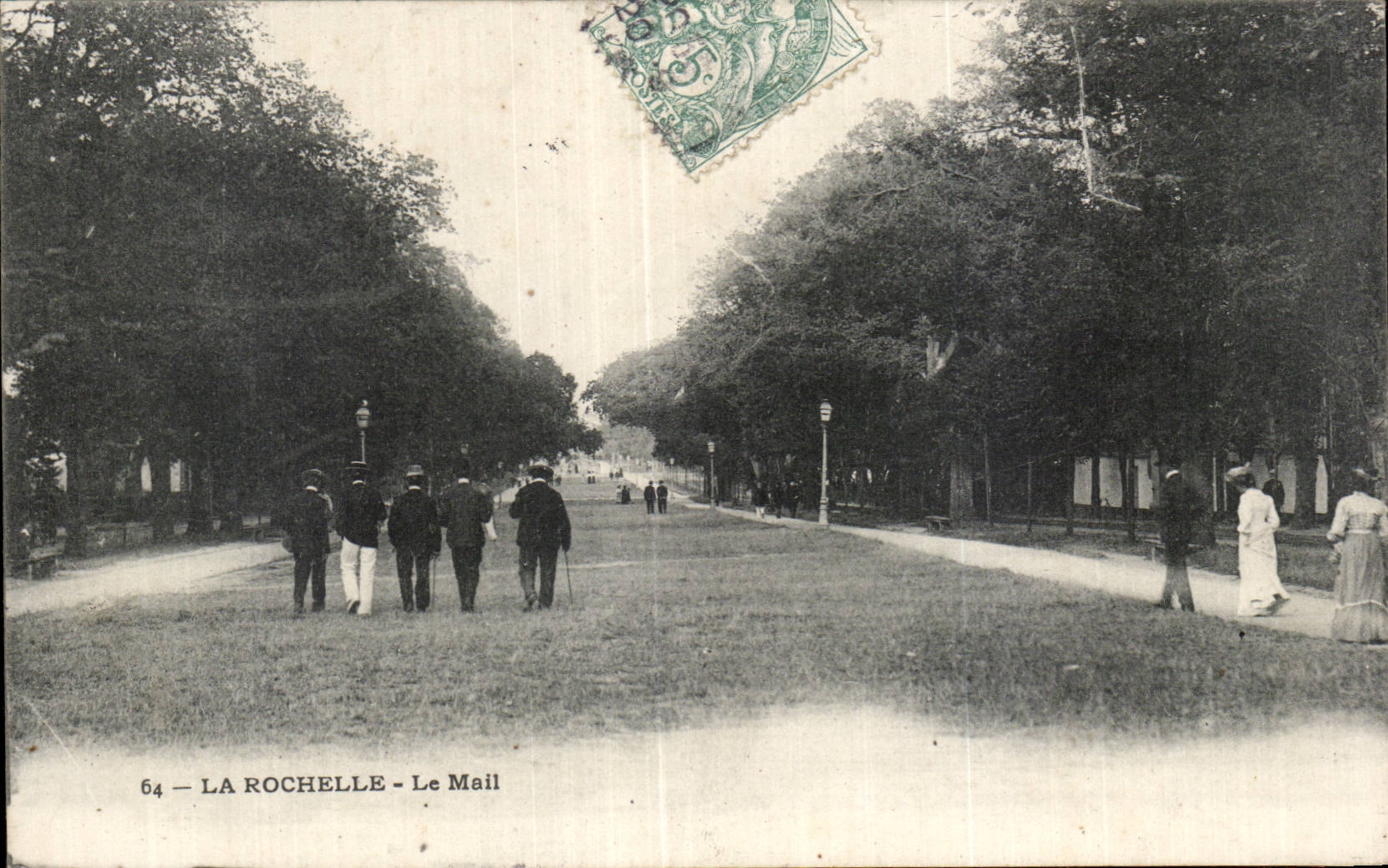La Rochelle - Le Mail - CPA 