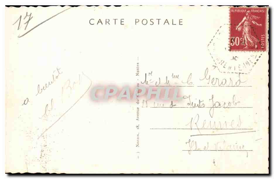 Ile de Re - La Jetee - CPA  — Rückseite