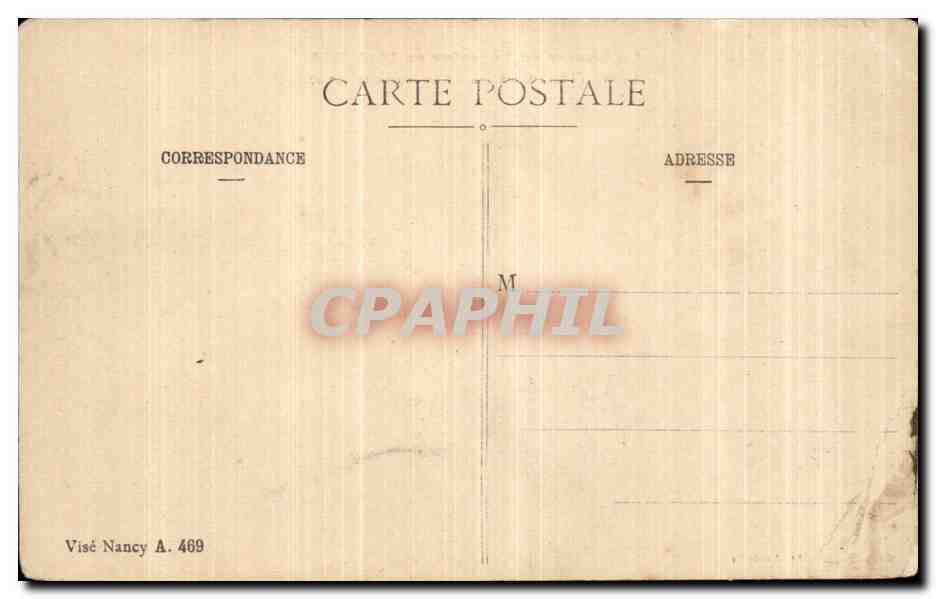 CPA Deinvillers bombarde Vue interieure  — Rückseite