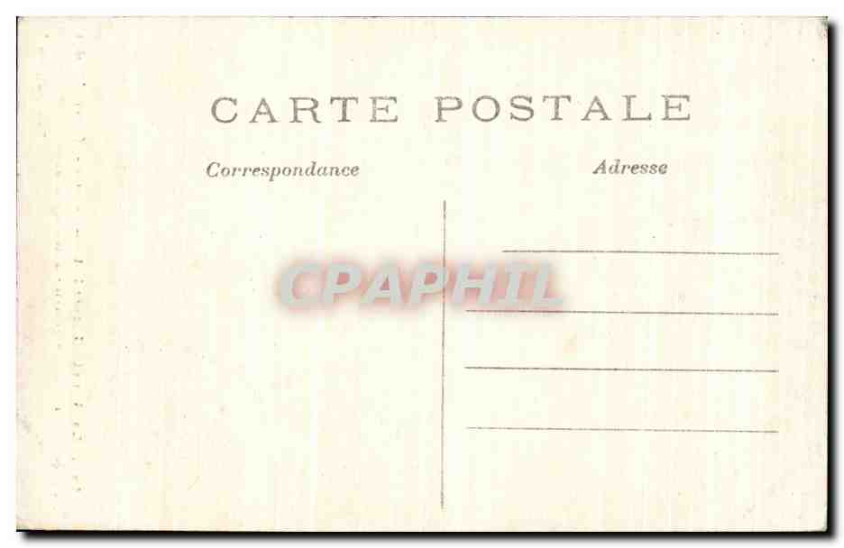 CPA Militaria La grande guerre Soissons Maisons detruites Rue des Framboisiers — Rückseite