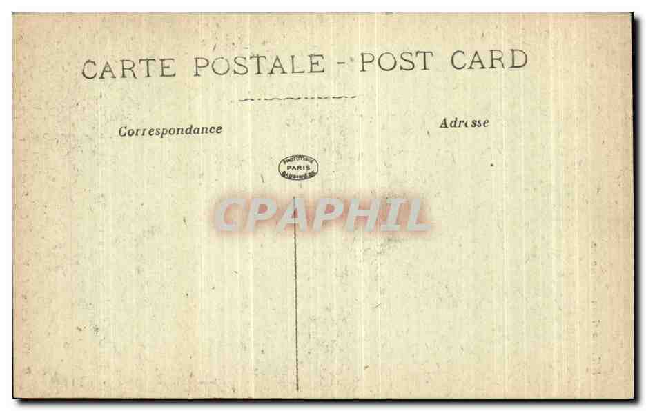 Bombardeo de VERDUN — Facha de las Nuevas Galerías — B. Camus, n°1147 — Reverso