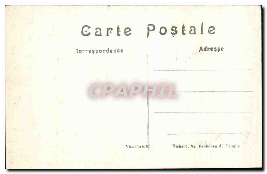 CPA Militaria La grande guerre 1914 Un poste d artilleurs contre Taubes ou zeppelins dans la region de Nancy  — Rückseite