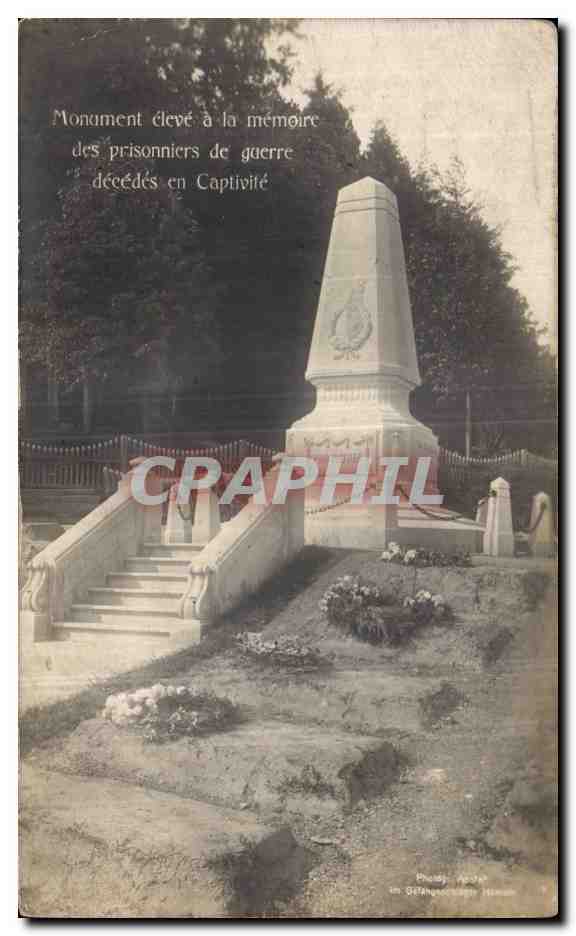Monument des prisonniers de guerre décédés en captivité — Brügge, Hohentengen — éditeur Brügge, A. (n° 116)