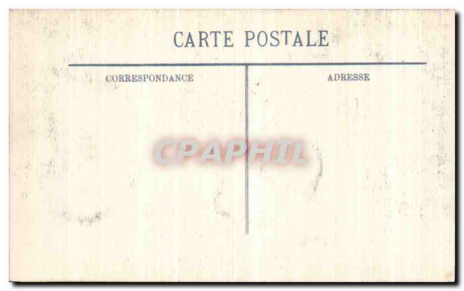 CPA Militaria Panorama de Reims apres le 1er bombardement L archeveche — Rückseite