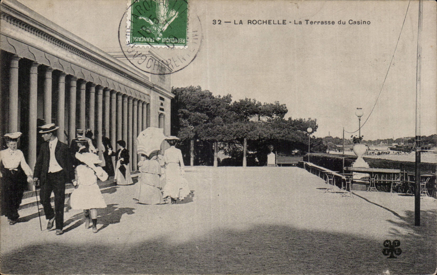 La Rochelle — La Terrasse du Casino — Éditeur MP