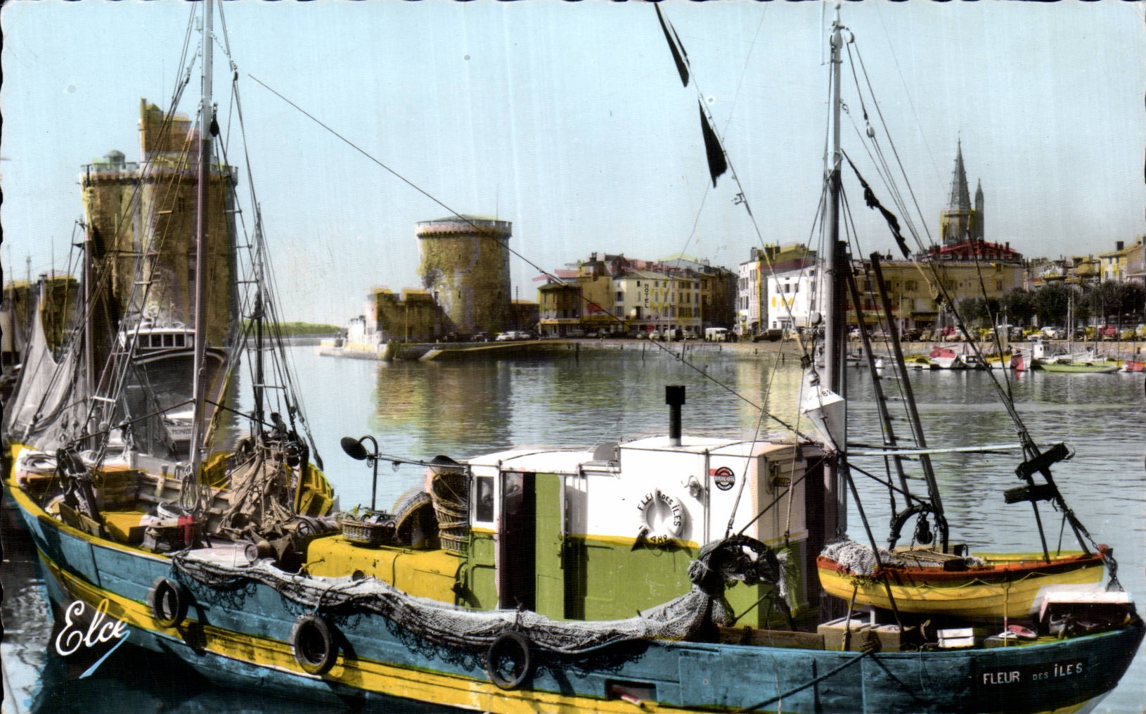 La Rochelle - Un Coin du Port Bateau - CPSM