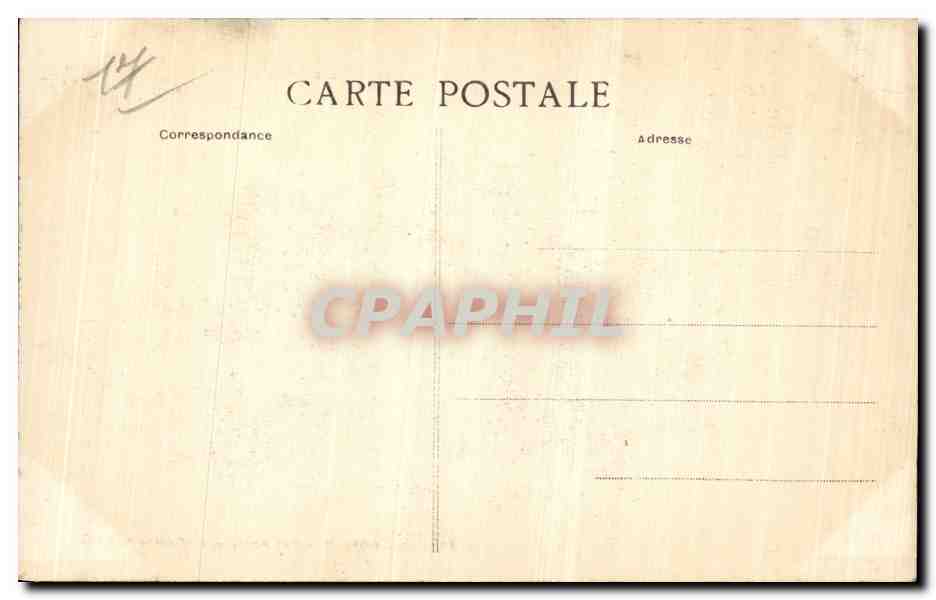 Meschers - Les Fontaines - Grotte habitee - CPA — Rückseite